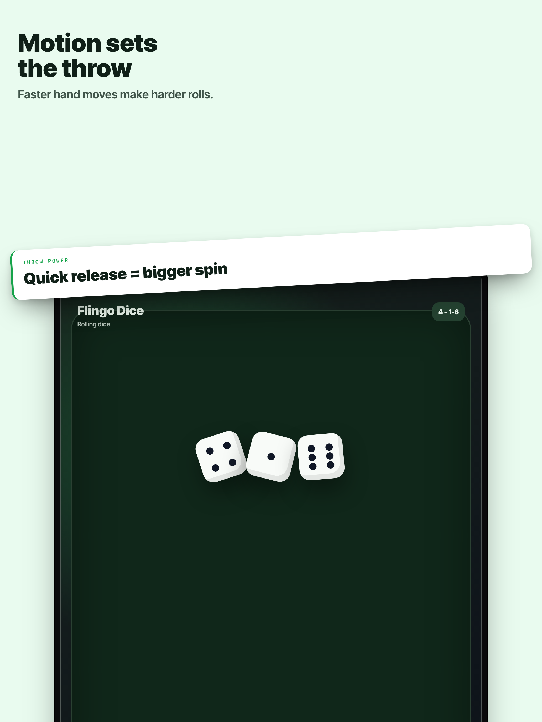Flingo Dice: 3D Dice Roller screenshot 6