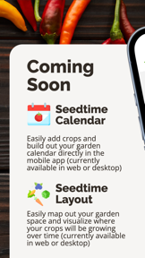 Seedtime: Garden Planner App screenshot