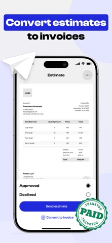 Invoice & Receipt Maker: Quick Screenshot 4 of 4