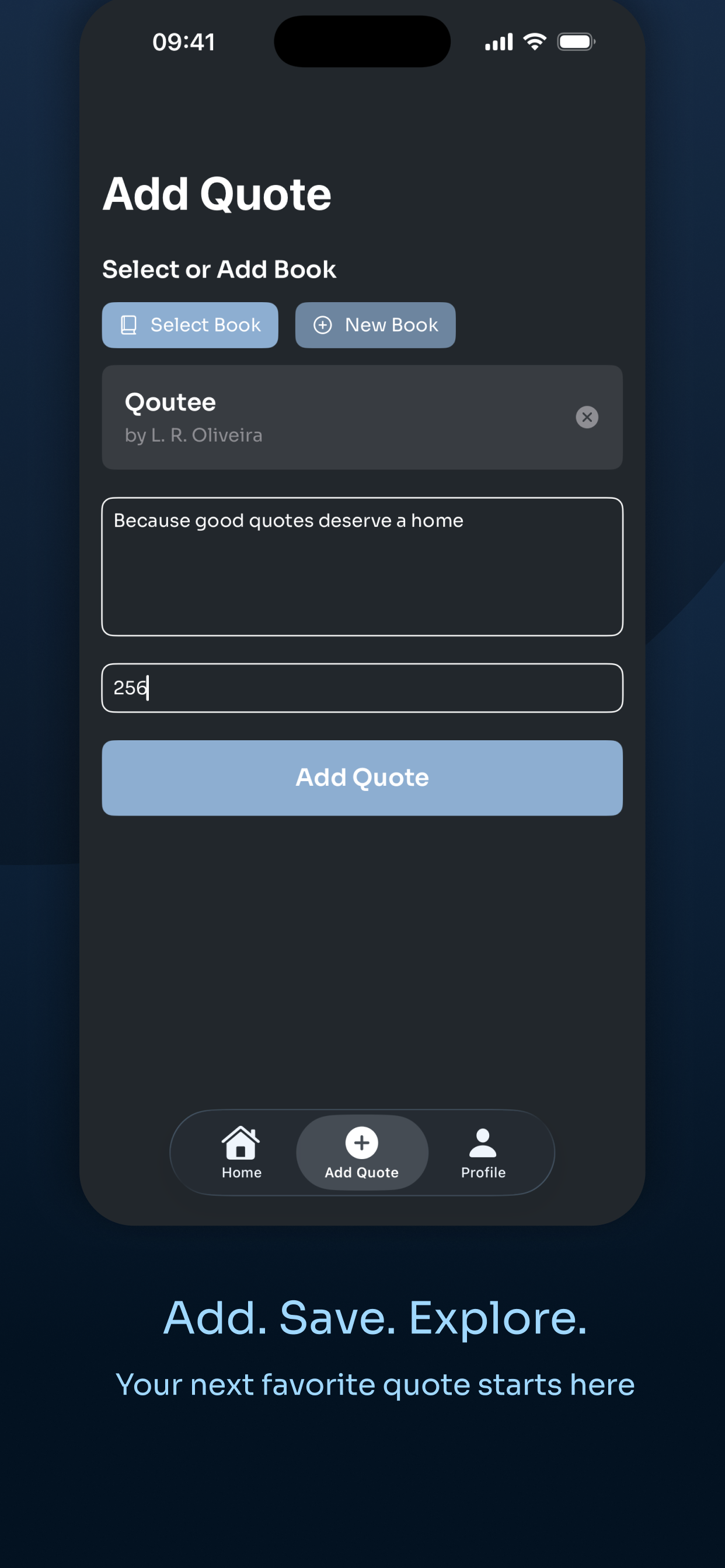 Qoutee screenshot 4