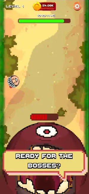 Bouncing Warrior: Idle Battle screenshot 3