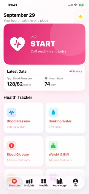 PulseBP Blood Pressure screenshot 2