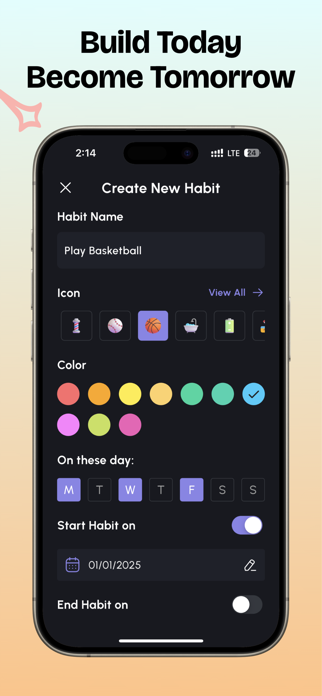 Habit Tracker - Habitiz Screenshot 2 of 5