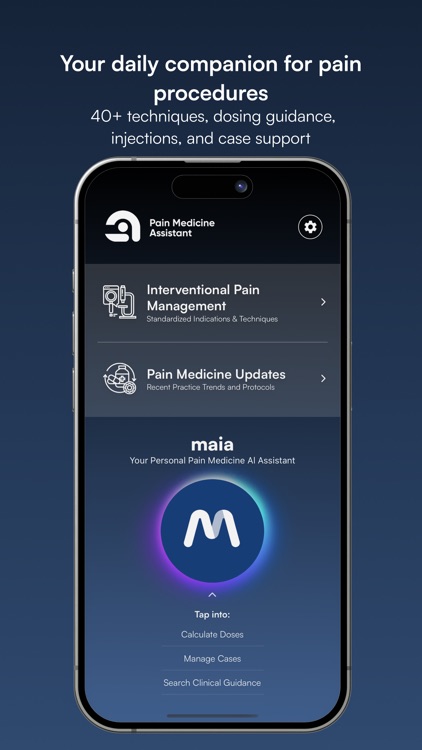 NYSORA Pain Medicine Assistant