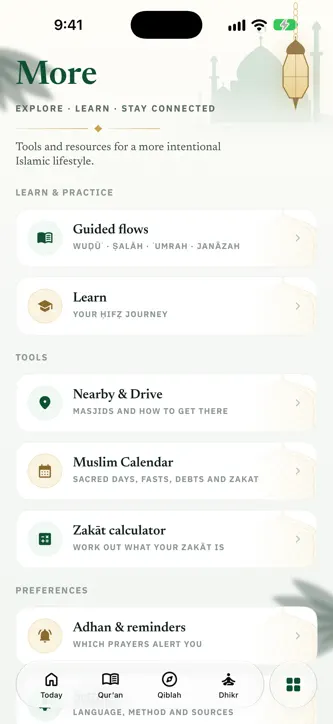 Sakinah: Quran, Adhkar & Dua screenshot 1
