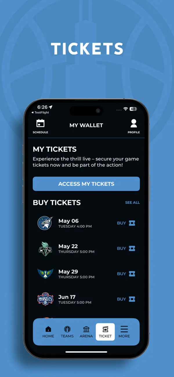 Screenshot #3 pour Chicago Sky Mobile
