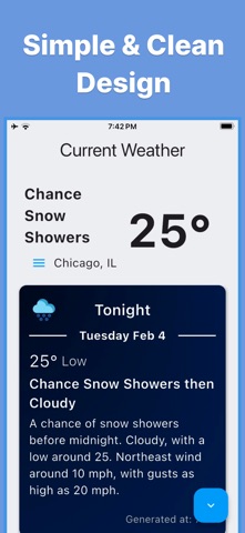 Weather View + Screenshot 1 of 5