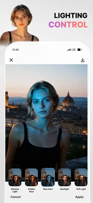 Visio - AI Photo & Face Editor iPhone screenshot 5