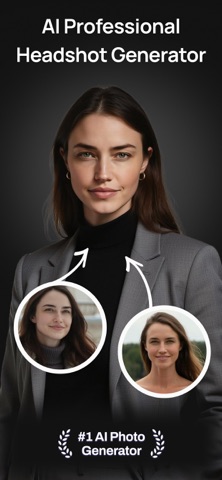 Business Headshots: AI Photo iPhone screenshot