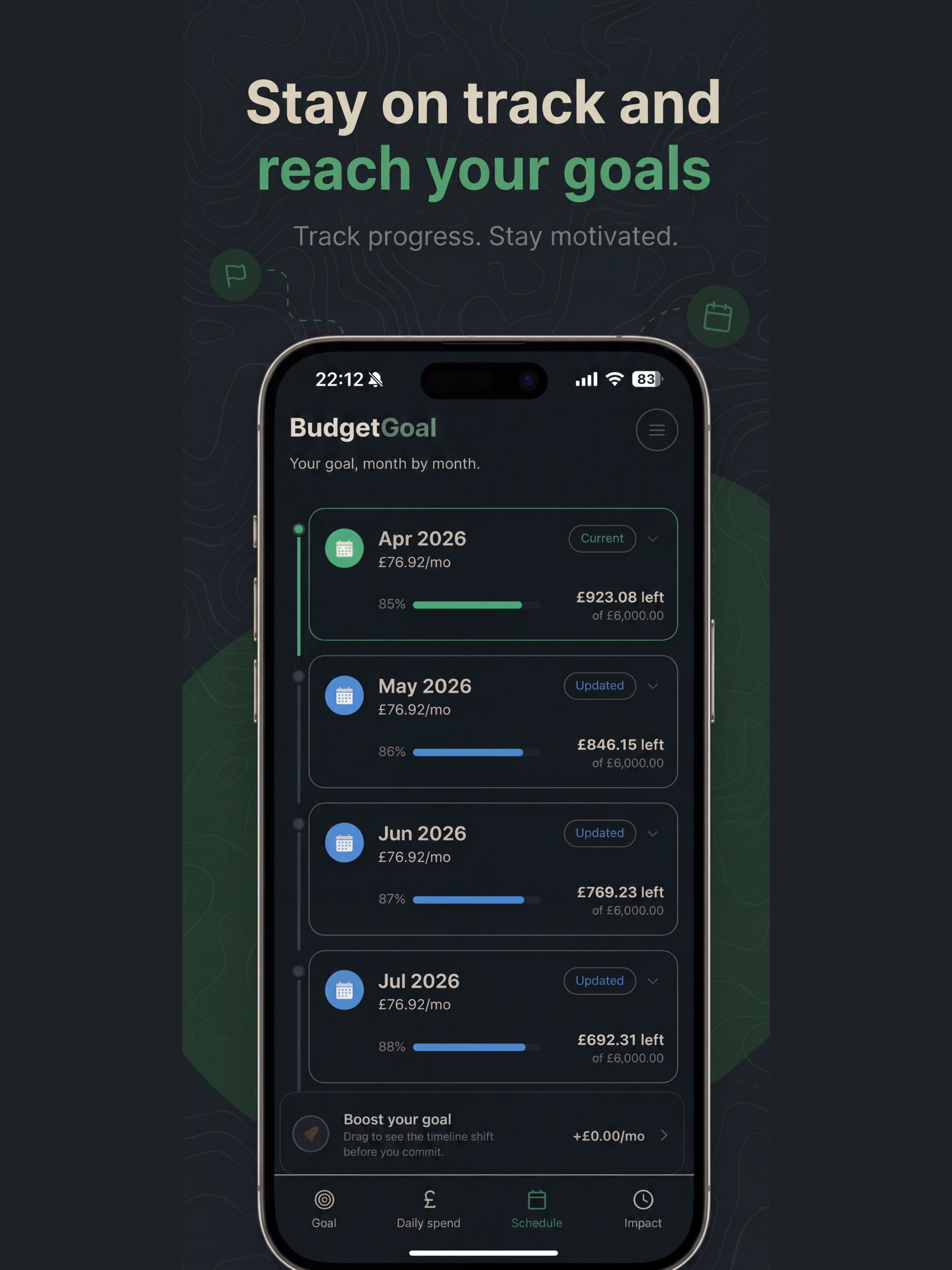 BudgetGoal: Budget Planner screenshot 19