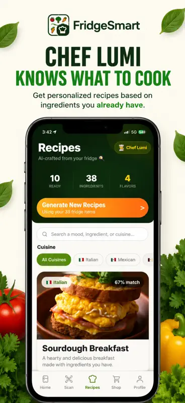 FridgeSmart: AI Fridge Tracker screenshot 4 of 9