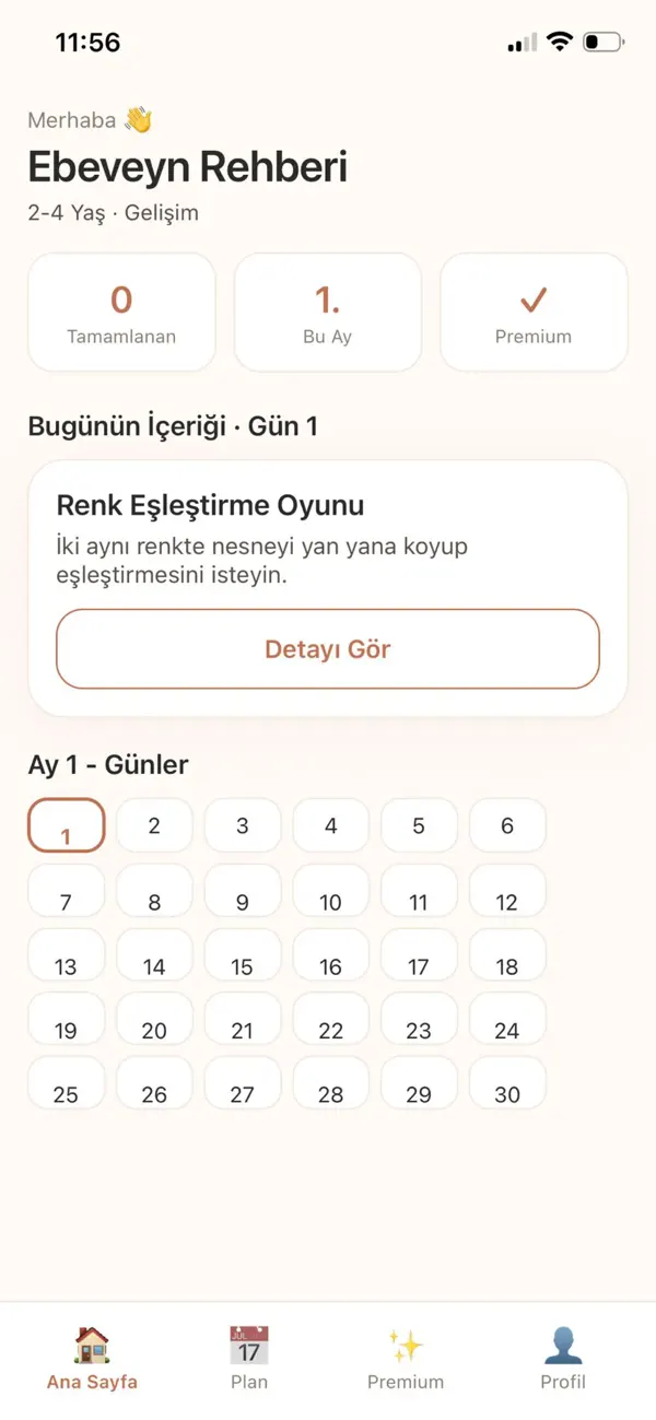 Screenshot #1 pour Ebeveyn Rehberi