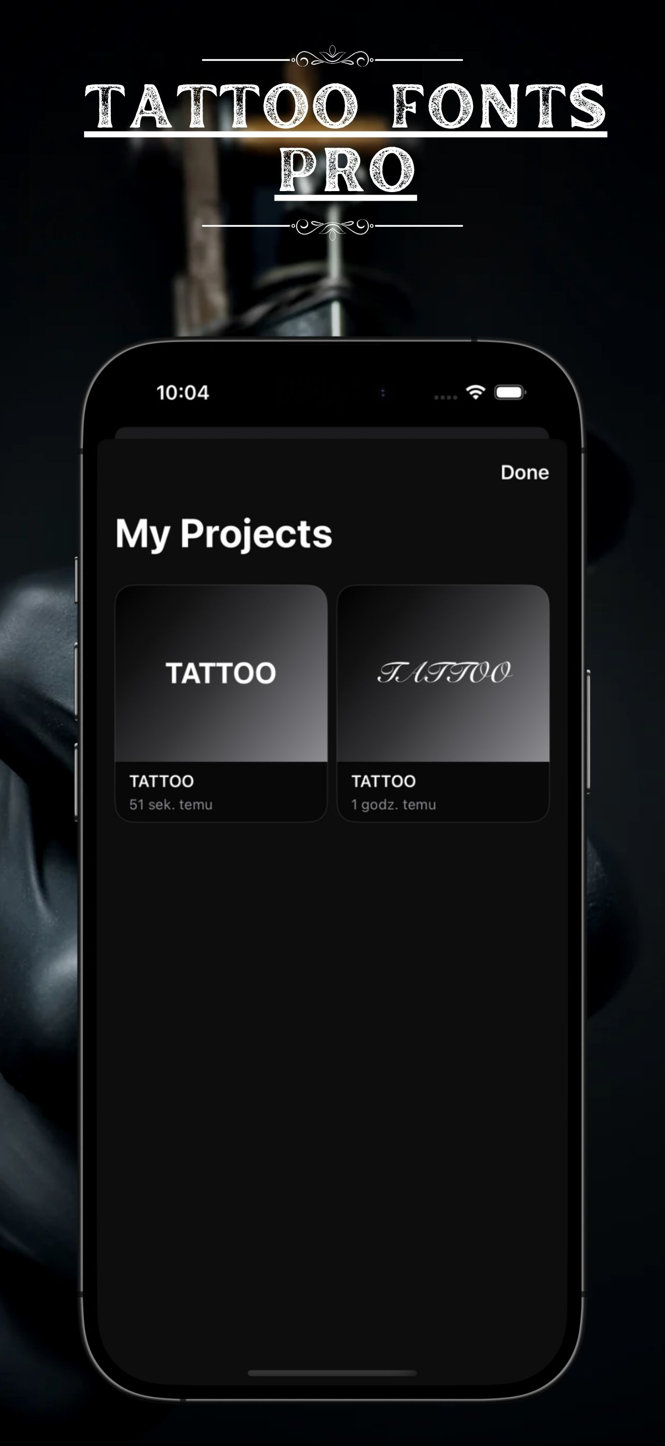 Tattoo Fonts Pro screenshot 4