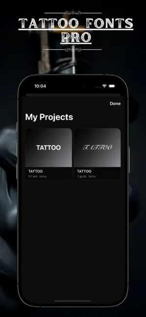 Tattoo Fonts Pro screenshot 4