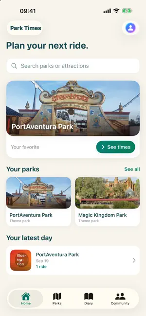 Park Times Queues screenshot 1
