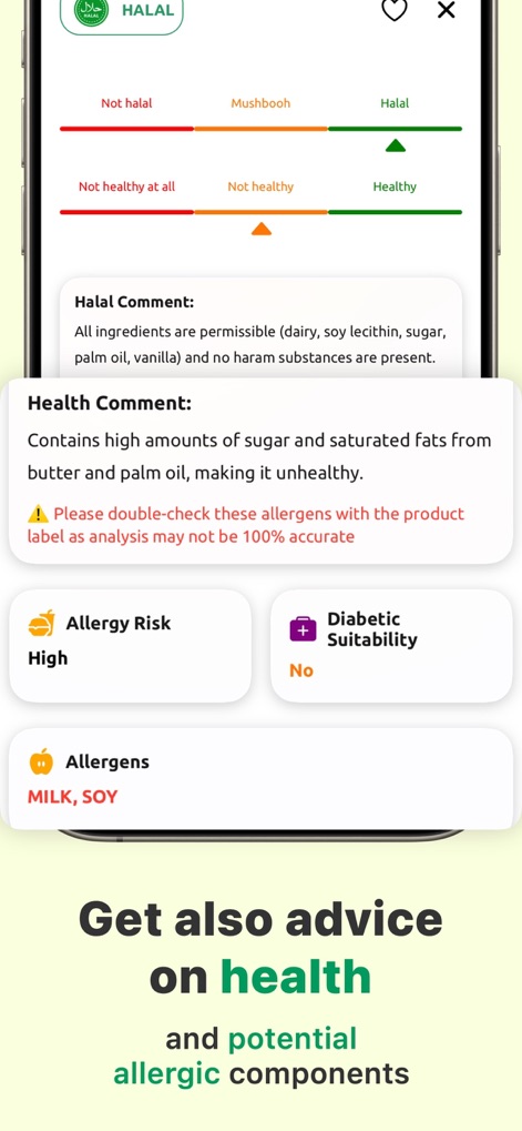 Halal Scanner AI Food Analyze - App de Referencia | MWM