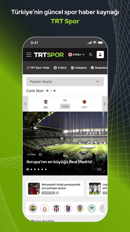 TRT Spor – Canlı Maç ve Haber