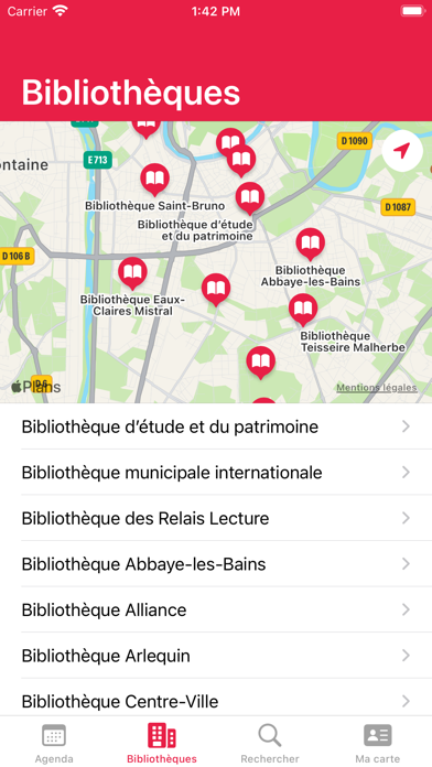 Screenshot #2 pour Bibliothèque Grenoble