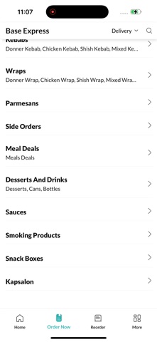 Base Express screenshot