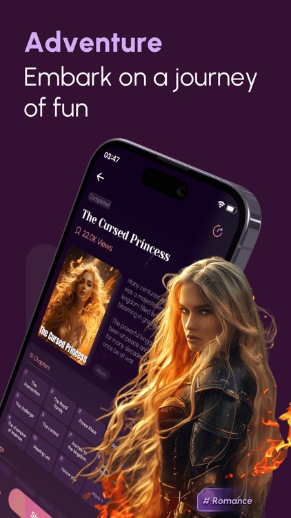 Purple Sky-Immerse in Stories screenshot-3