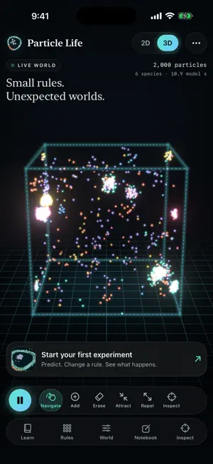 Particle Life: Science Lab screenshot 1