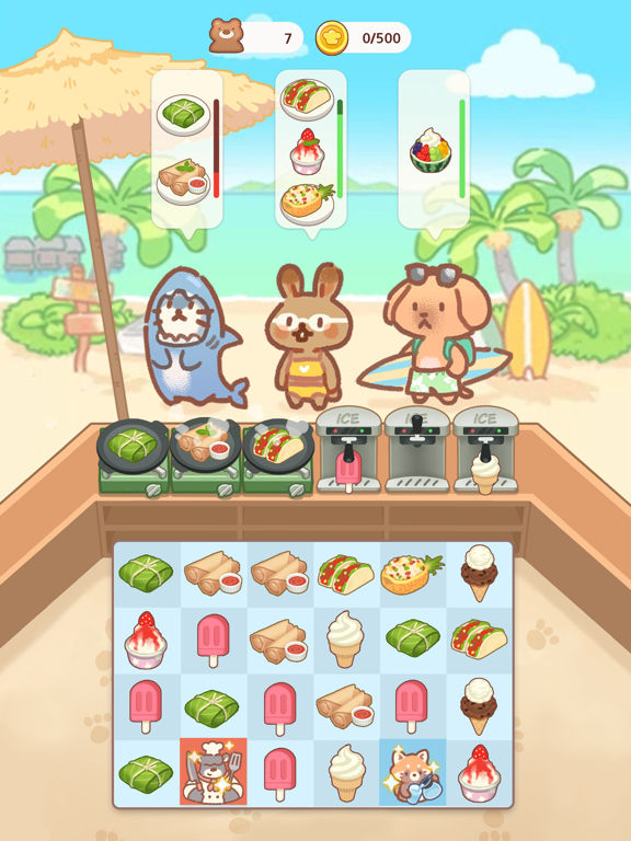 Zoo restaurant iPad screenshot 3 - Games app