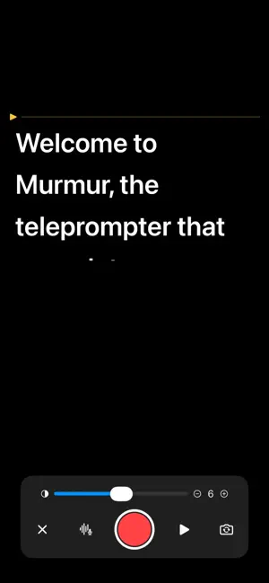 Murmur — Teleprompter screenshot 3