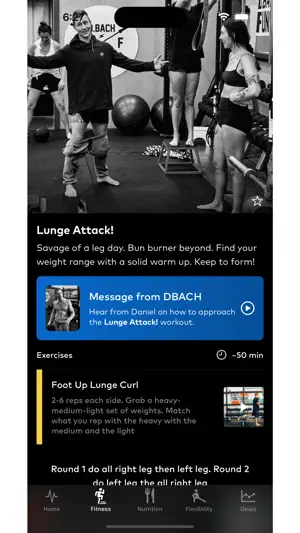 DBACH Fitness screenshot 2