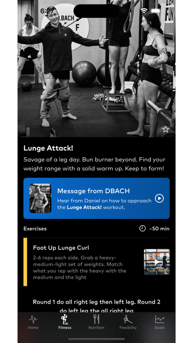 Screenshot #2 pour DBACH Fitness