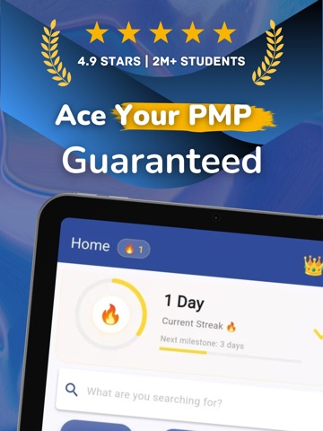 PMP Prep Guide 2026 - PMPFocus iPad screenshot