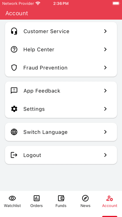 TRADEX MOBILE Screenshot 5 of 6