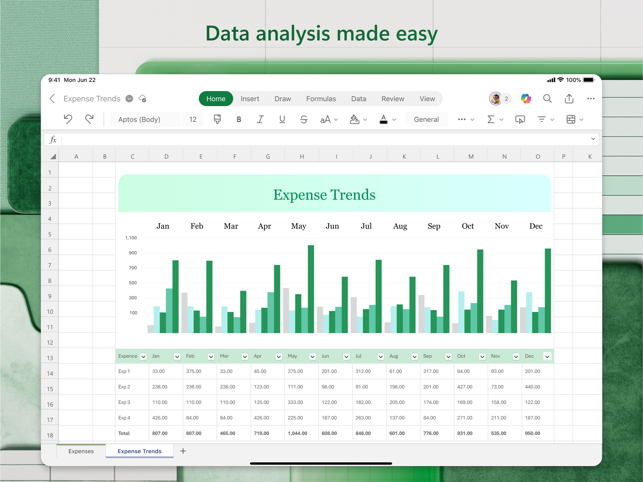 ‎Microsoft Excel Screenshot