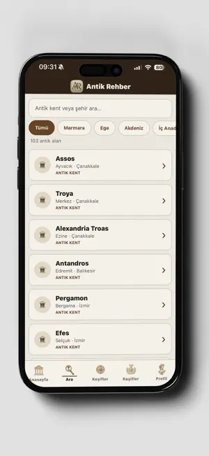 Antik Rehber screenshot 2