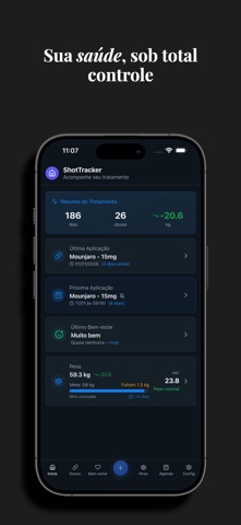ShotTracker Log screenshot