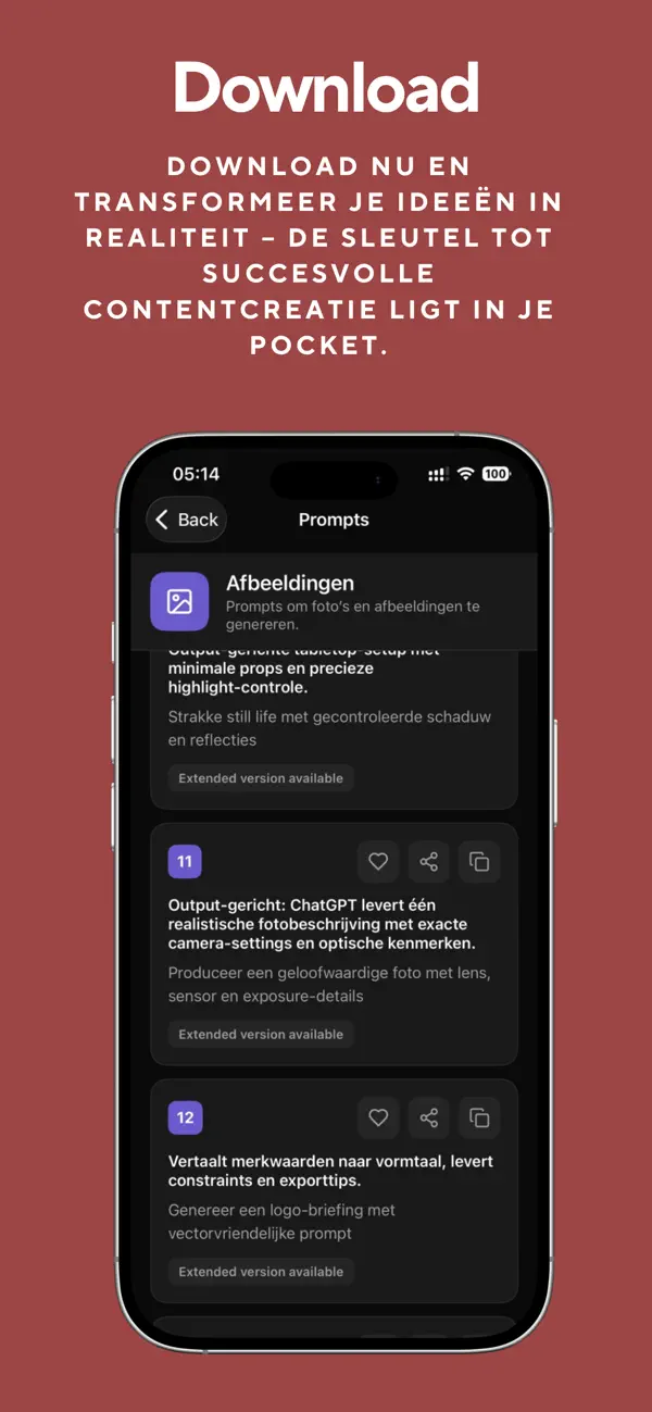 #3. Prompting Library (iOS) di: Marcel Petersen