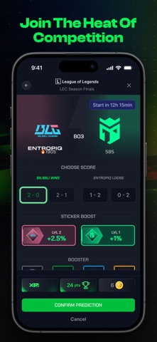 PickR: Esports Prediction Screenshot 2 of 4