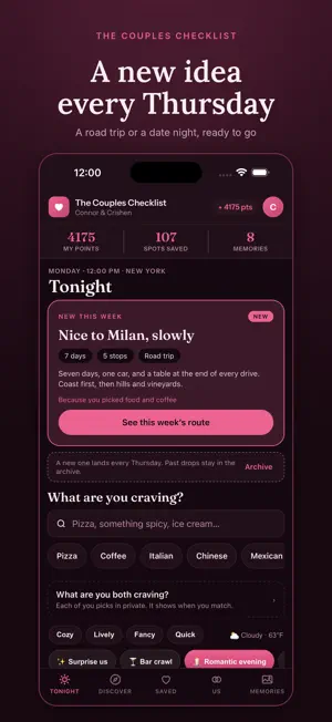 Couples Checklist: Date Night screenshot 2