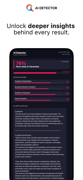 GPTZero: AI Detector Humanizer Screenshot 3 of 6