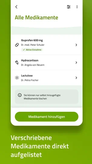 Screenshot von BARMER ECare auf dem iPhone 3