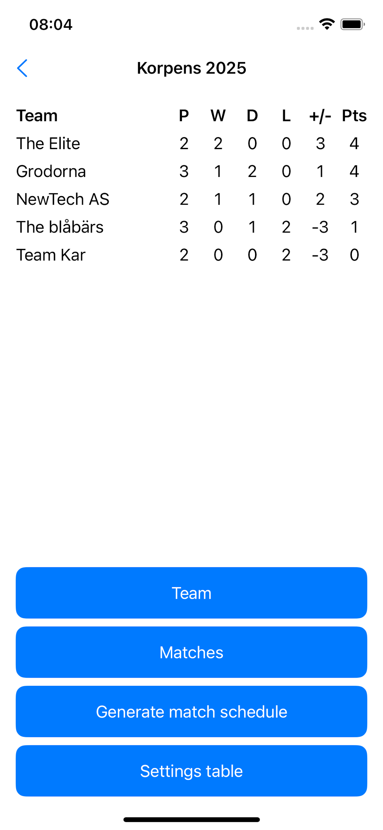 MyLeague screenshot 5