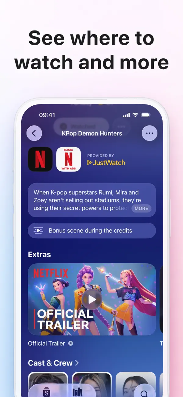 Sequel • Media Tracker iPhone App Screenshot 3 – Unterhaltung