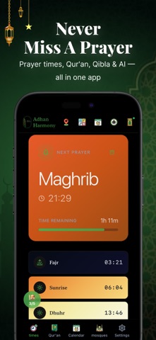Adhan Harmony: Prayer Times Screenshot 1 of 8