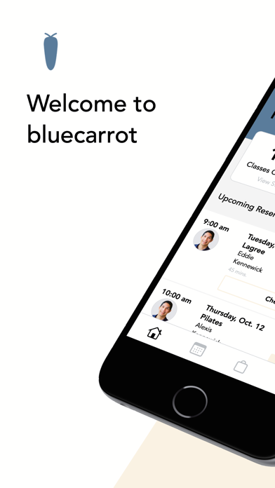 bluecarrot iPhone screenshot 1 - Health & Fitness app