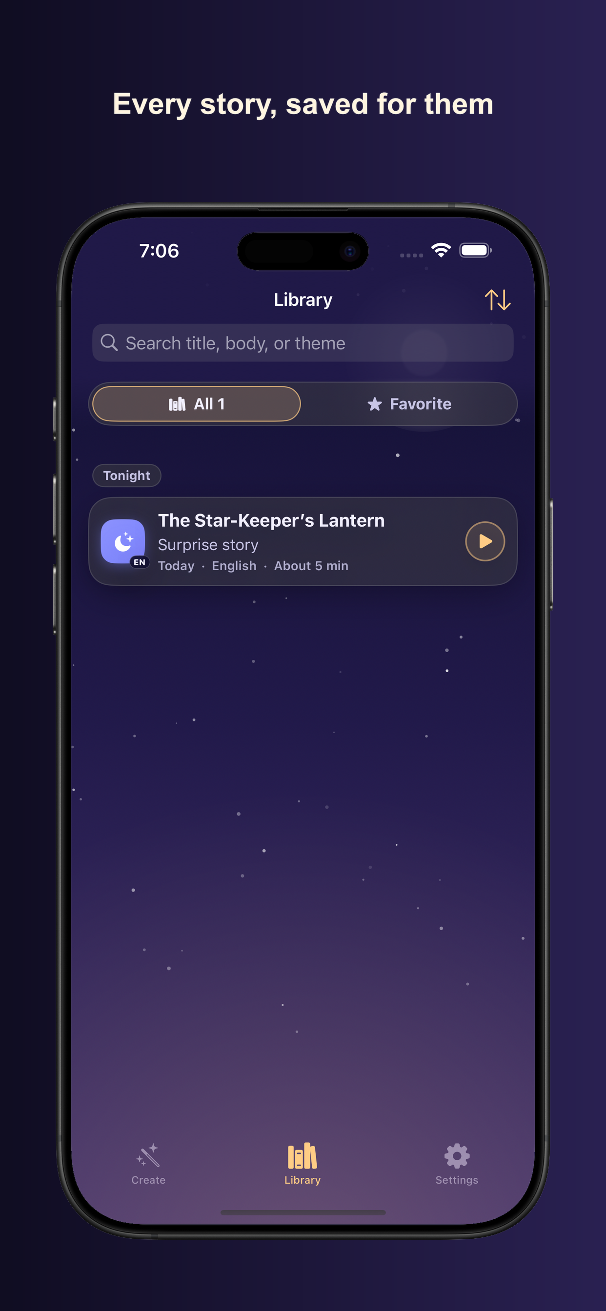 Bedtime Story AI: Sleep Tales screenshot 5