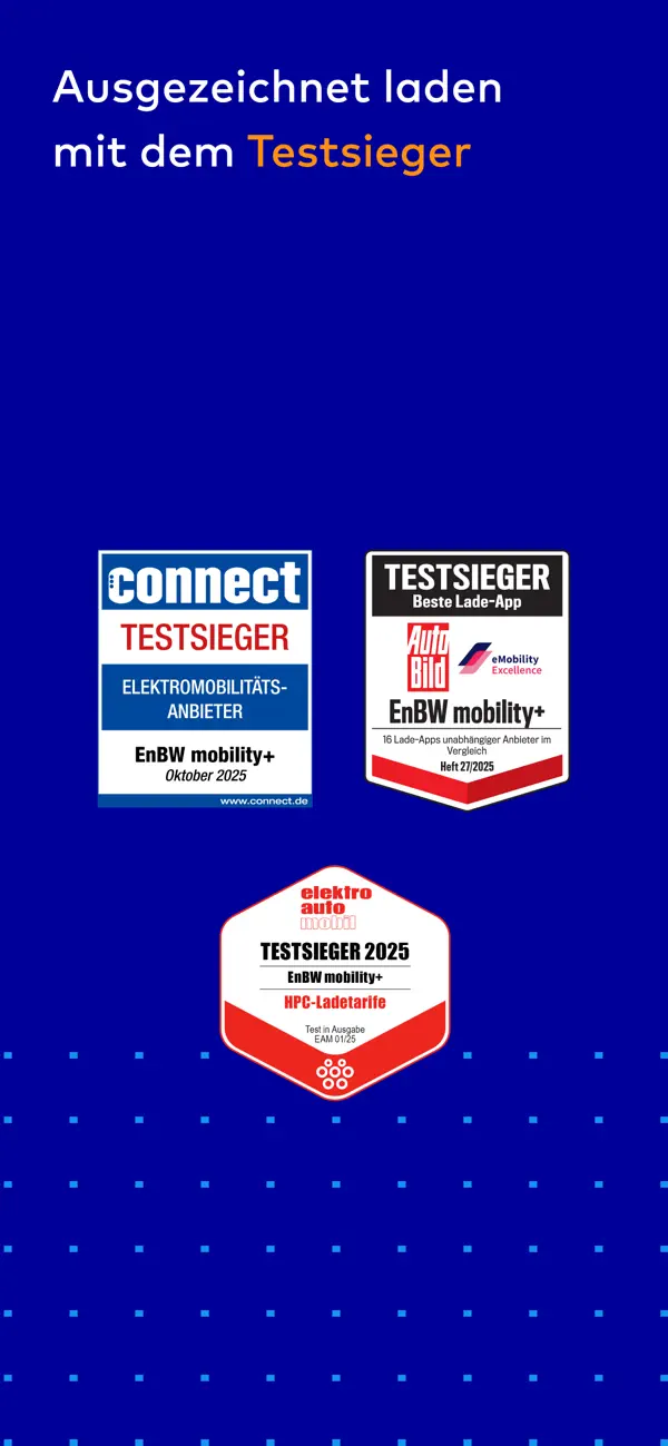 EnBW mobility+: E-Auto laden Screenshot 3