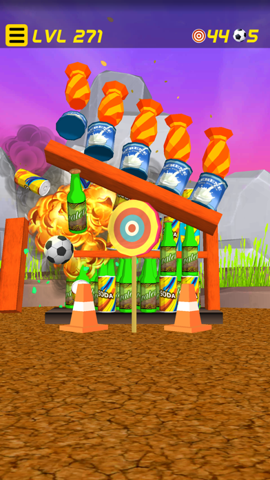 Soccer Ball Knockdown Screenshot