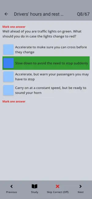 UK HGV/PCV Theory Test 2026 screenshot 2