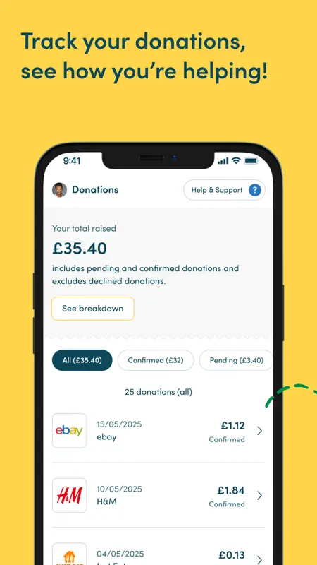 Easyfundraising screenshot 8 of 9