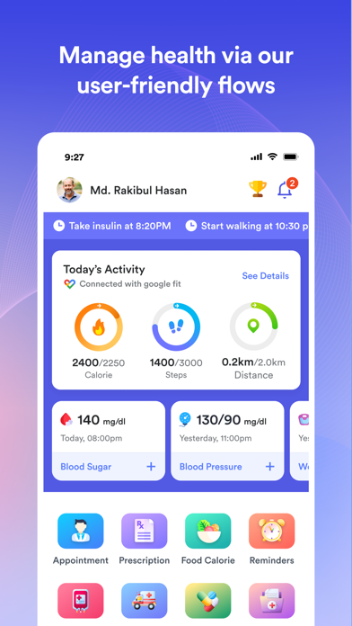 EASY : Health & Fitness Screenshot