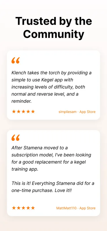 Klench: Kegel Trainer screenshot 6 of 6